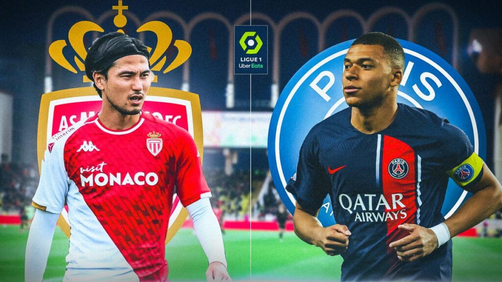 Monaco - PSG: The Official Line-ups