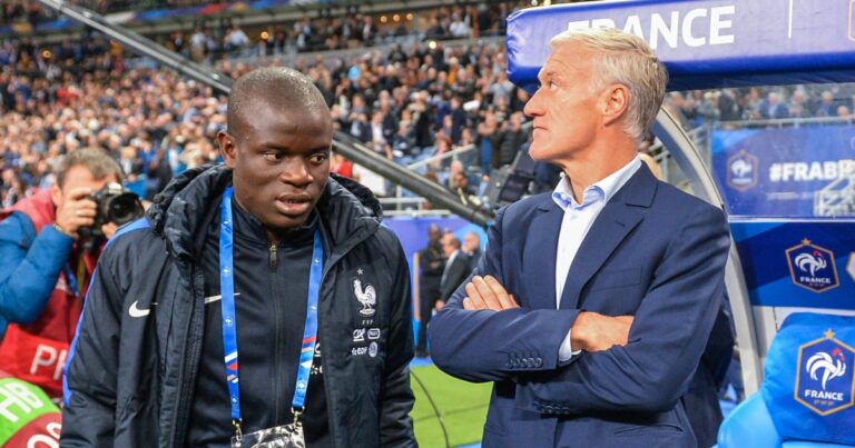 The end for Kanté?  Deschamps announces his decision