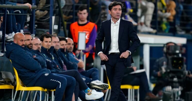 There was a clash between Marcelino and an OM player!