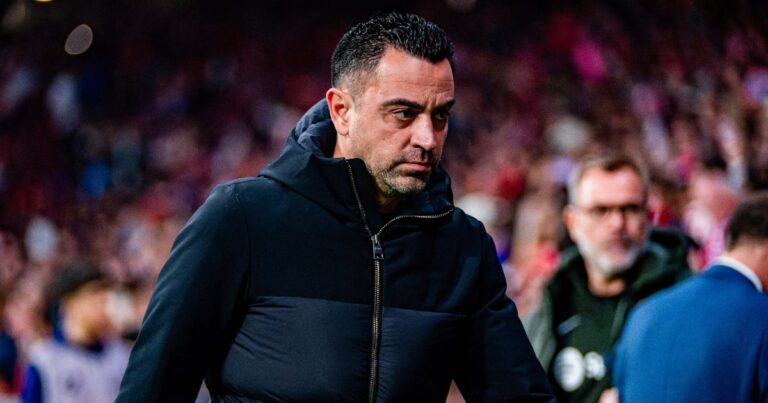 Xavi, the sanction falls