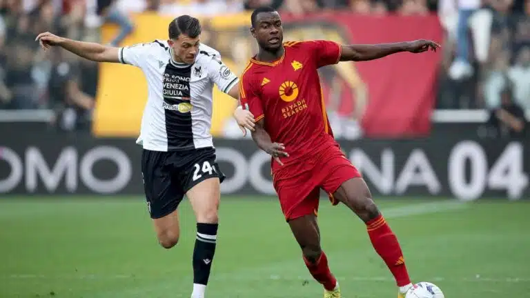 AS Roma: first reassuring news for Evan Ndicka