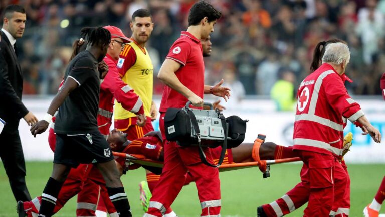 AS Roma: the moving behind the scenes of Evan Ndicka’s accident