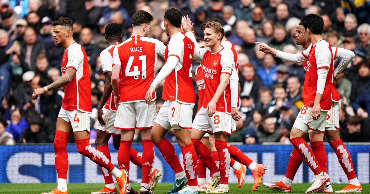 Arsenal tames Tottenham in the North London Derby!