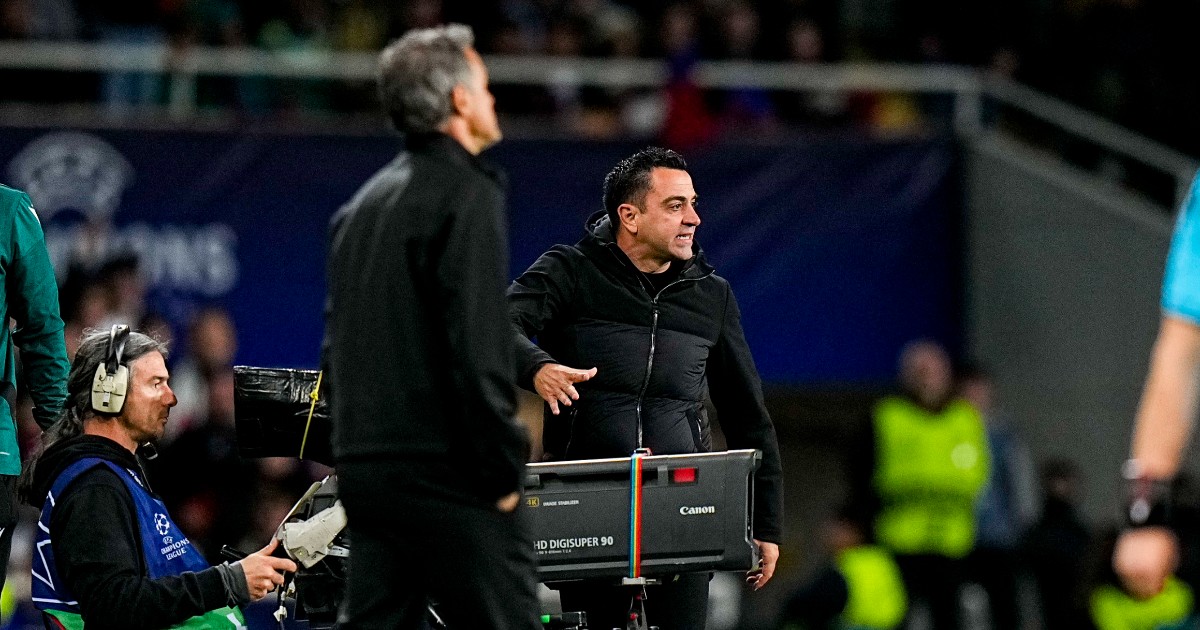 Barça-PSG, Xavi really can't digest