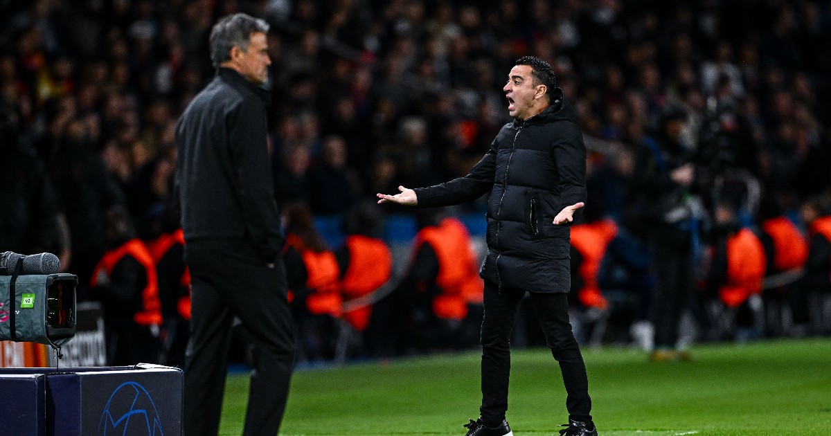 Barcelona – PSG, Xavi can’t digest it!