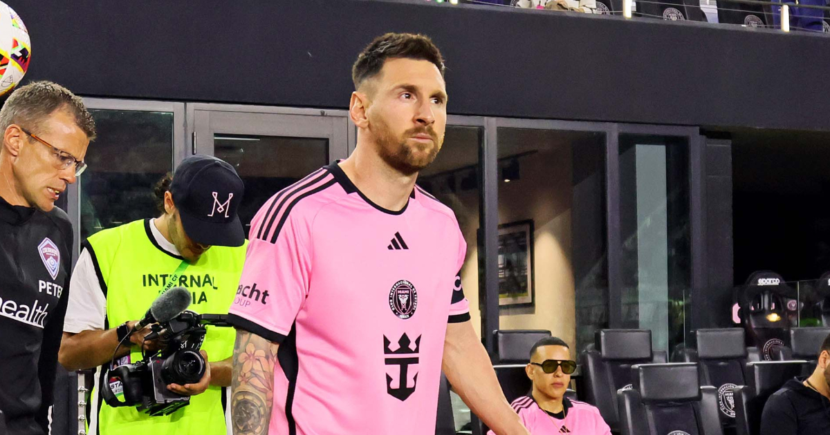 Concern around Messi