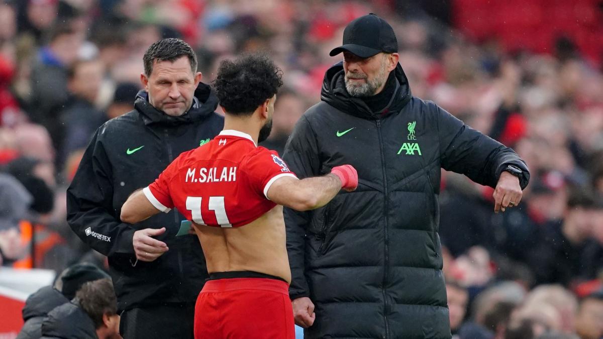 Liverpool: Mohamed Salah's furious reaction against Jürgen Klopp