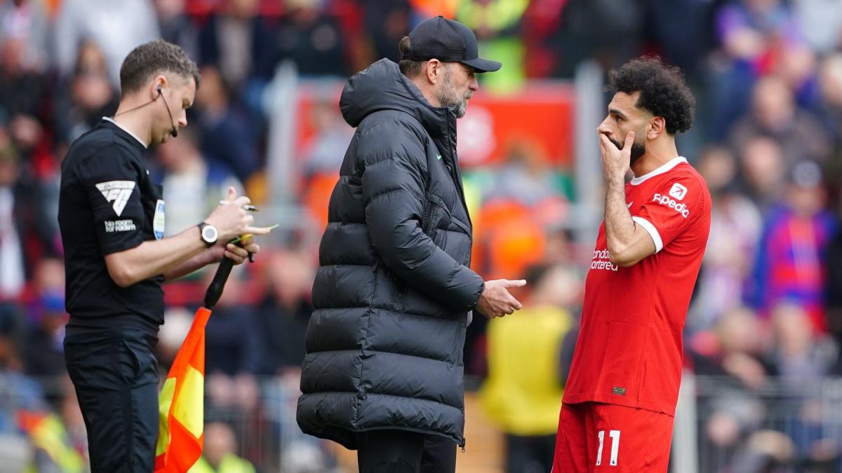 Liverpool: things got heated between Salah and Klopp