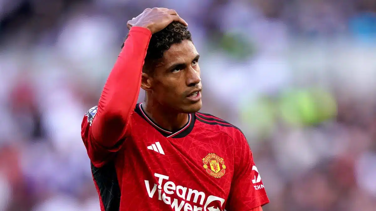 MU: Raphaël Varane almost out for the end of the season