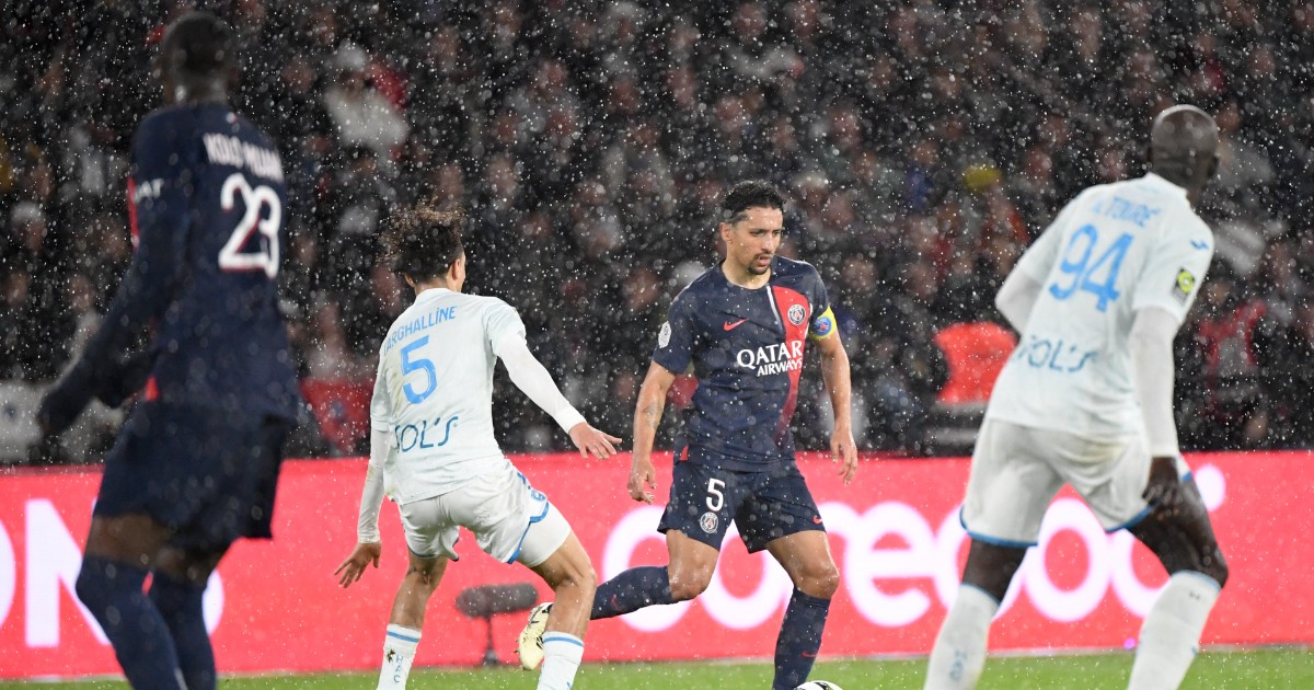 PSG, the cold shower