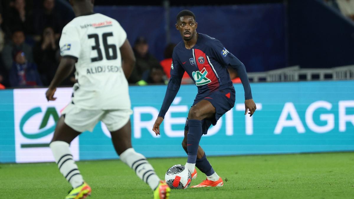 PSG – Stade Rennais: Ousmane Dembélé’s incredible takeover