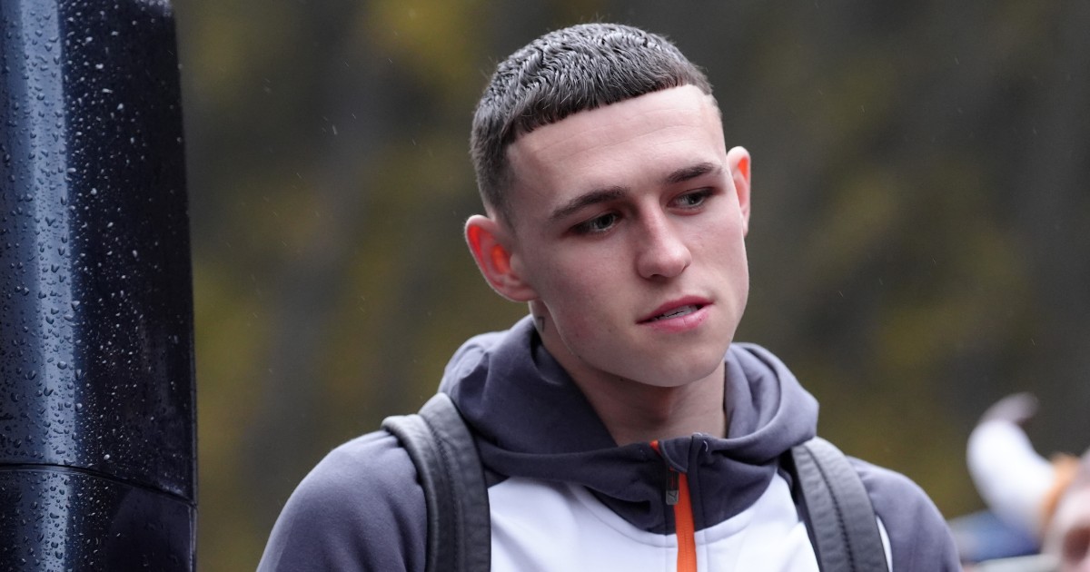 Phil Foden, it's serious