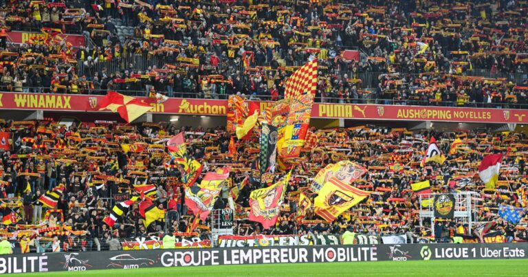 “Scandal” at RC Lens!  This act of the supporters which goes very badly