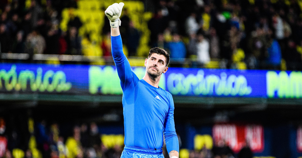 The very beautiful message from Courtois to Lunin