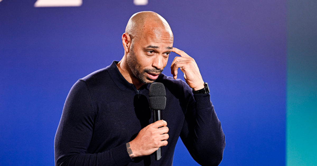 Thierry Henry, the moving message