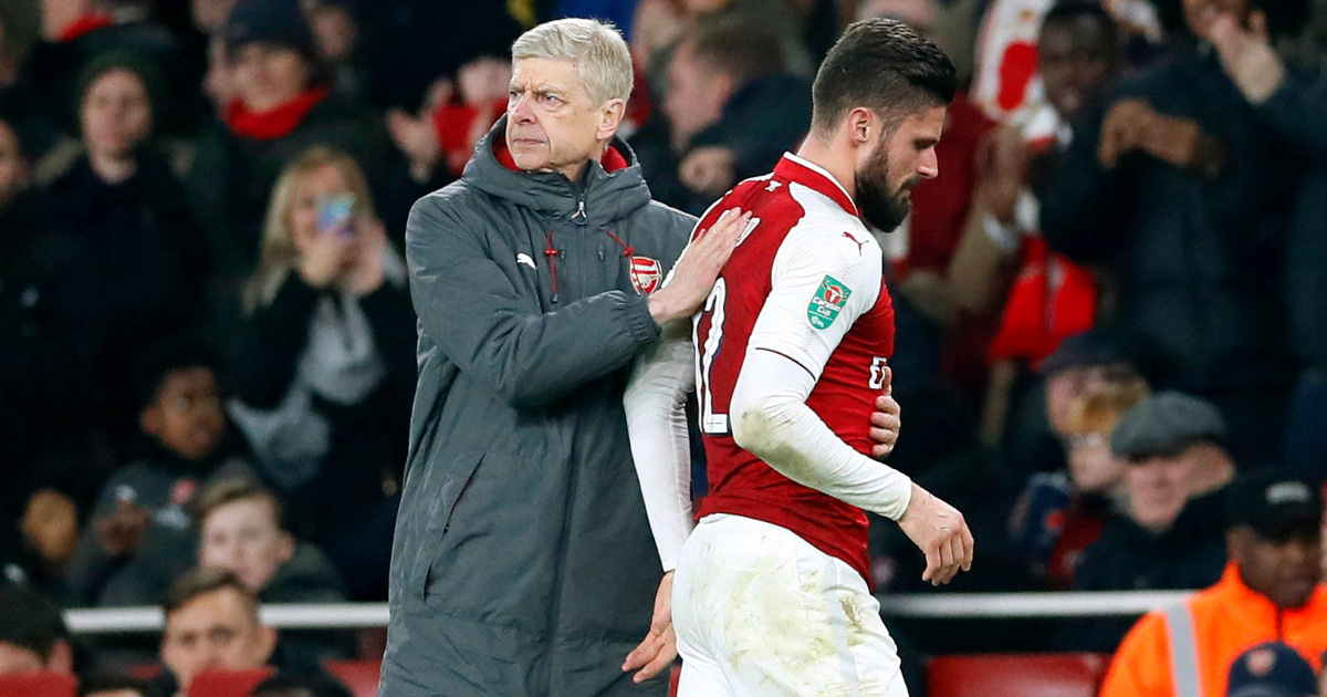 Wenger explains why he ruled out Giroud