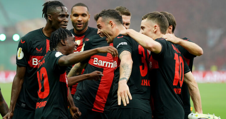 Bayer Leverkusen wins a Cup!