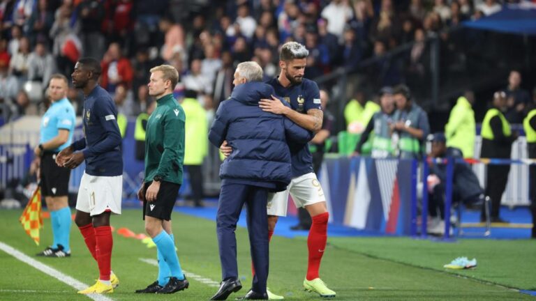 EdF: Olivier Giroud looks back on his disagreement with Deschamps