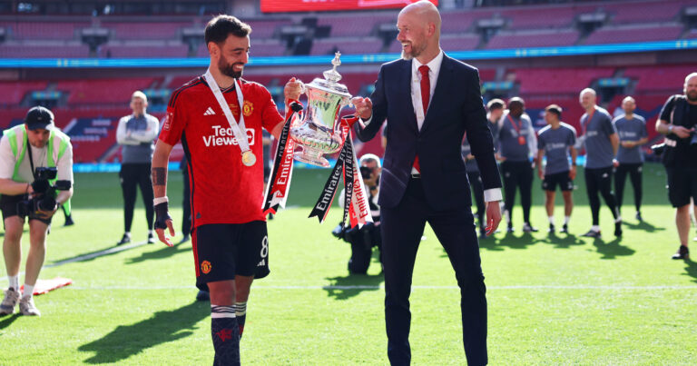 Manchester United, Bruno Fernandes' beautiful tribute to Ten Hag