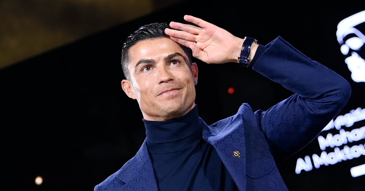 Ronaldo, the touching farewell