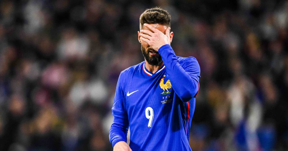 The beautiful emotion of Oivier Giroud facing his mother