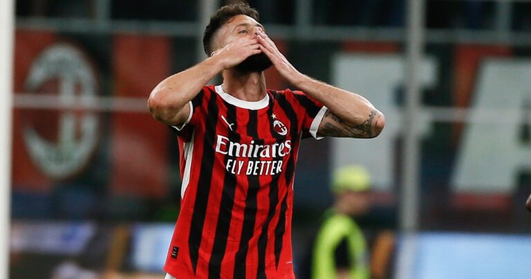 VIDEO: Giroud's emotion after his last with AC Milan