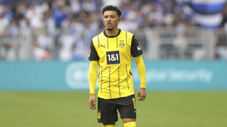 Borussia Dortmund: things are stuck for Jadon Sancho