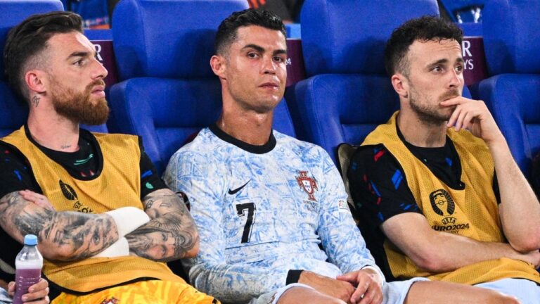 Ronaldo, the sad first