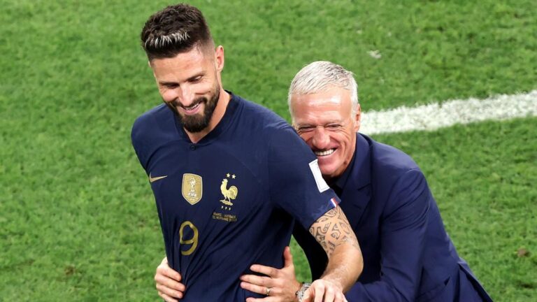 EdF: Didier Deschamps reacts to Olivier Giroud's announcement