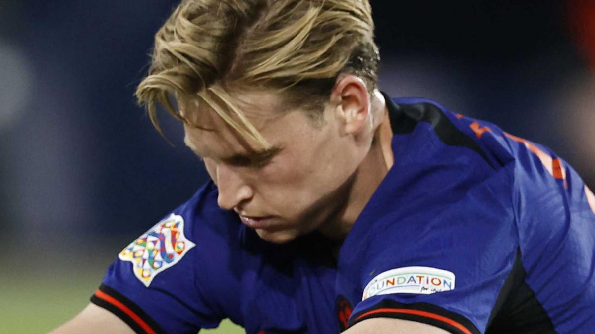 FC Barcelona: worrying statements about Frenkie de Jong's physical condition