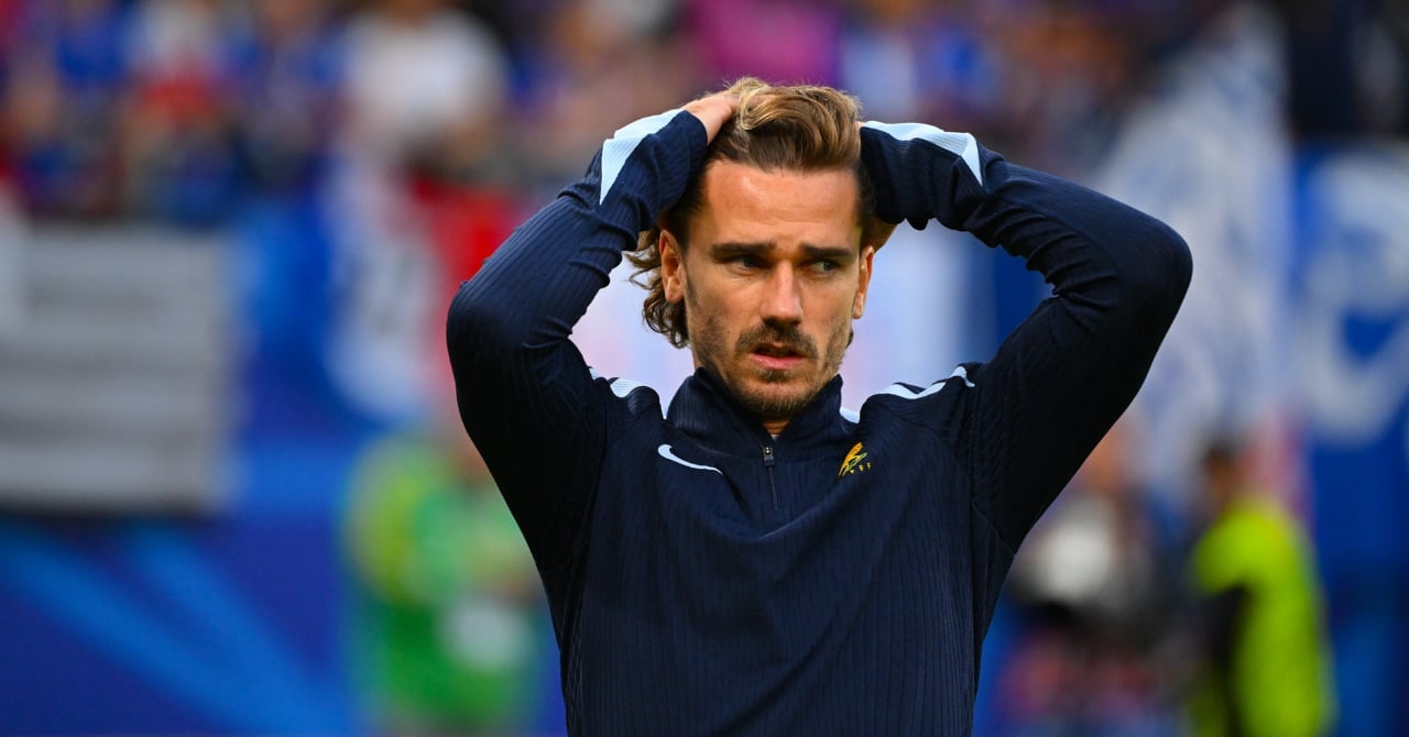 Griezmann had never experienced that in the French team...