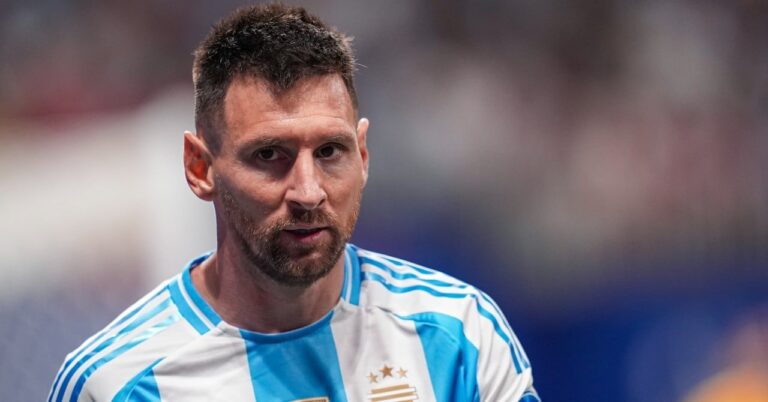 Scandal denounced, Messi cracks