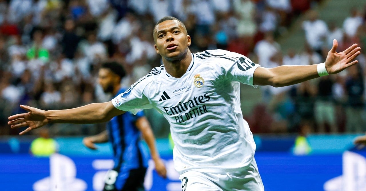 Mbappé, his very first goal for Real! (video)