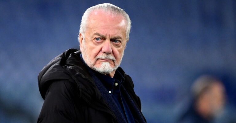 Transfer window, De Laurentiis admits defeat for one of his players!