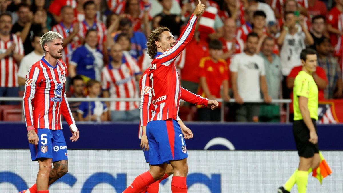 Liga: Atlético de Madrid of a great Antoine Griezmann crushes Girona