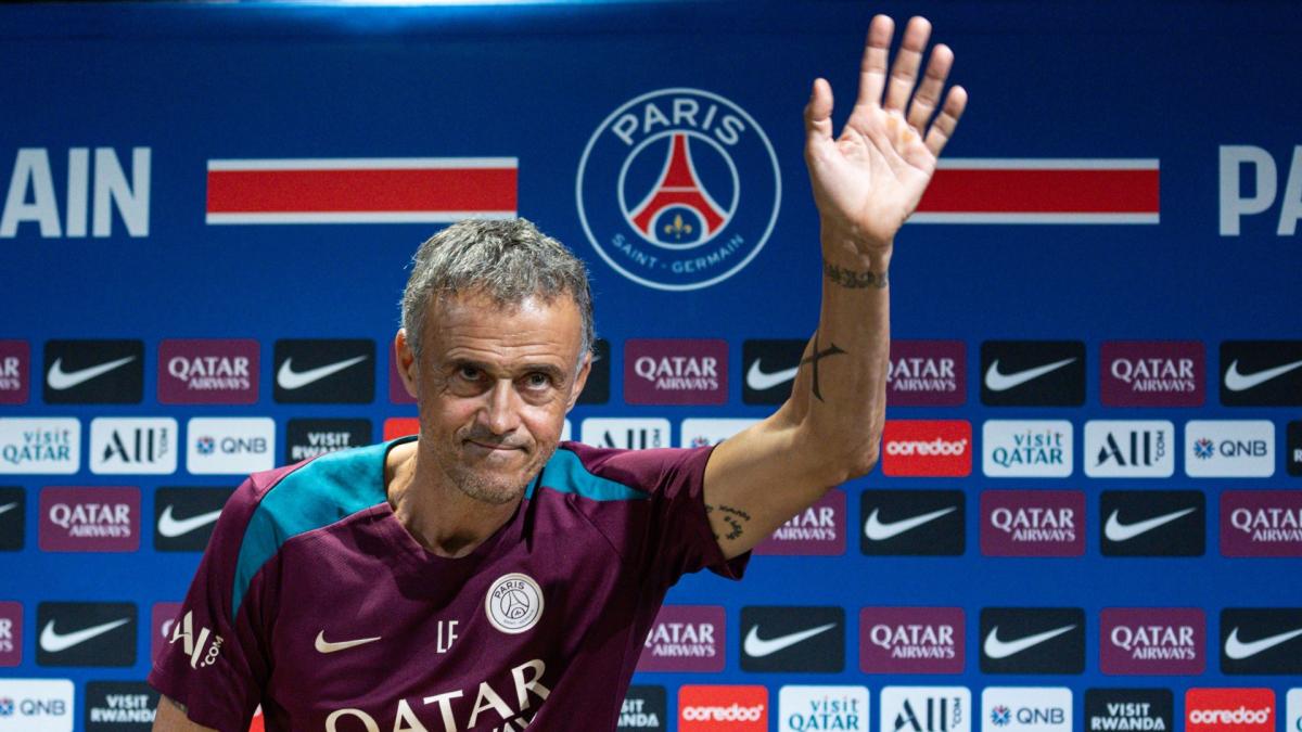 Luis Enrique's strong reaction to the new face of PSG