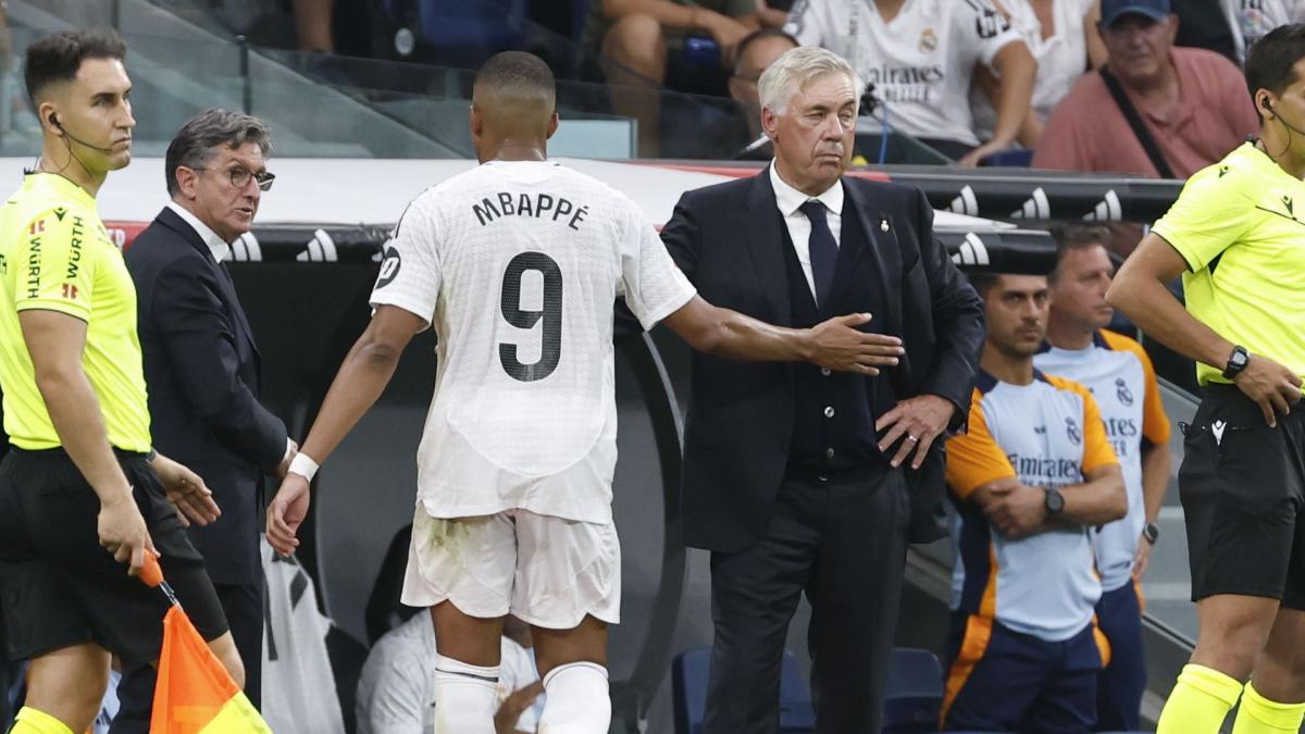 Real Madrid: Carlo Ancelotti comes to the aid of Kylian Mbappé