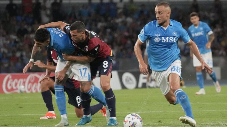 Serie A: Napoli regain confidence against Bologna, AS Roma surprised by Empoli