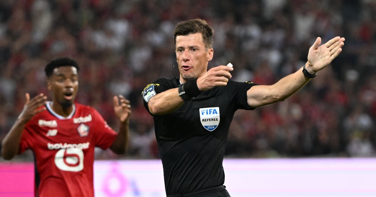 Lille-PSG, the refereeing decides and responds to the controversy