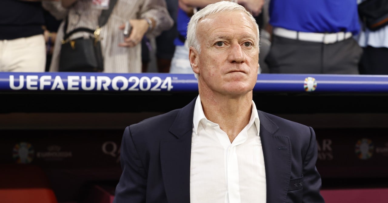 Bleus, Deschamps evokes a real unease with this framework: "I hope that..."