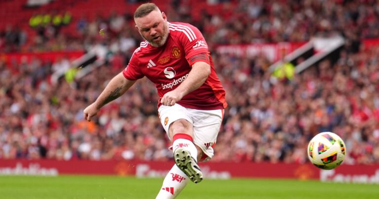 Goal scorer Wayne Rooney is immortal!