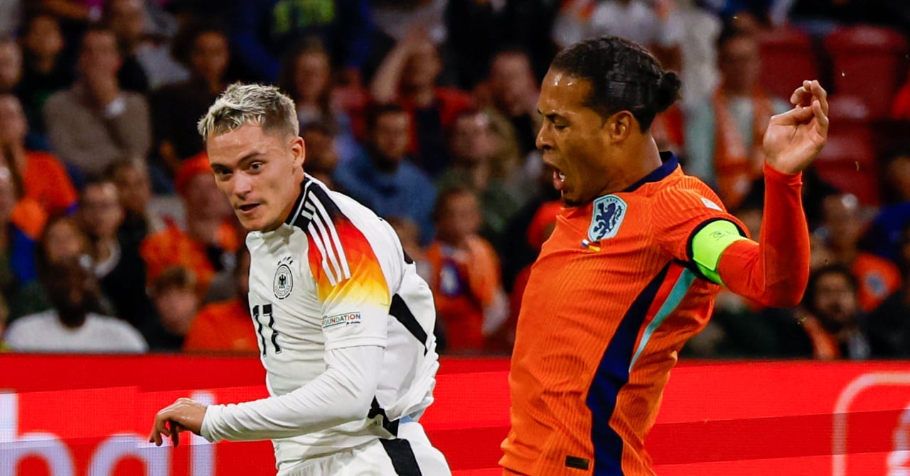 Germany stumbles against the Netherlands