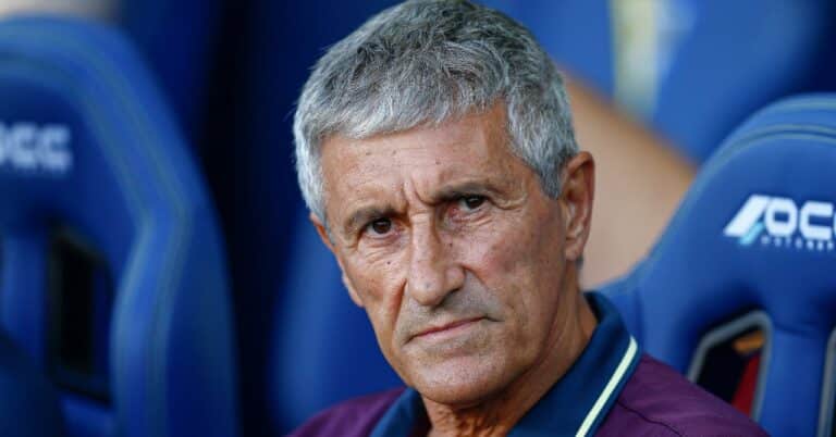 Quique Setien has not forgotten Messi