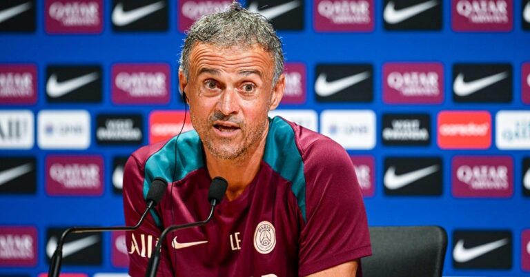 PSG: Luis Enrique, a sliding tackle on Mbappé?