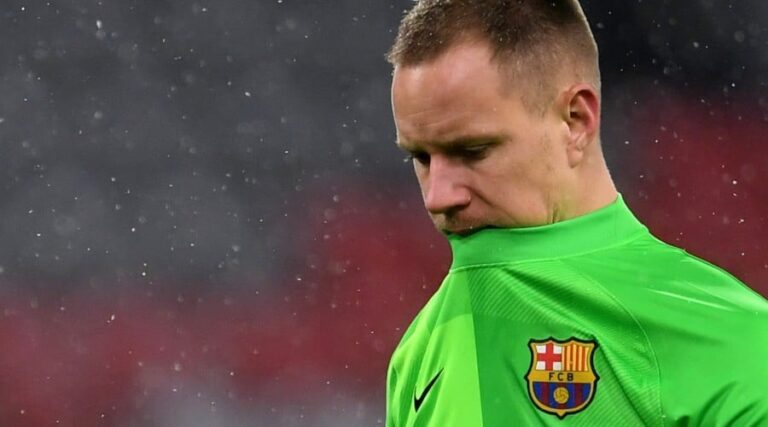 Ter Stegen, this is very serious