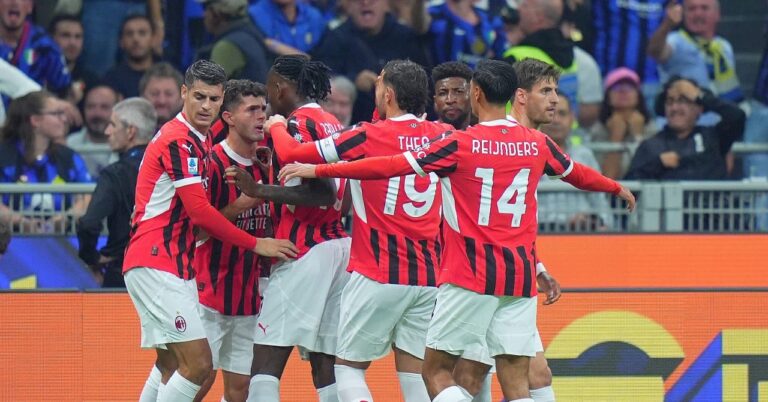 Milan wins the derby