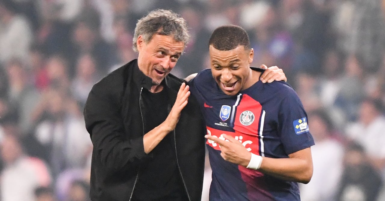 Mbappé responds to Luis Enrique