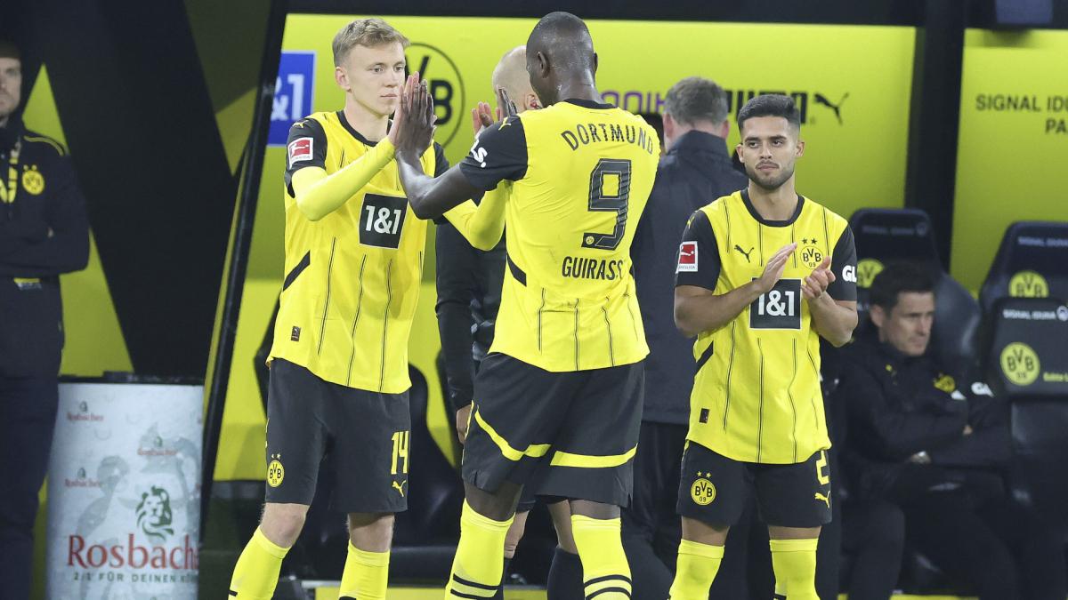 BL: Dortmund takes on Bochum thanks to a double-scorer Guirassy