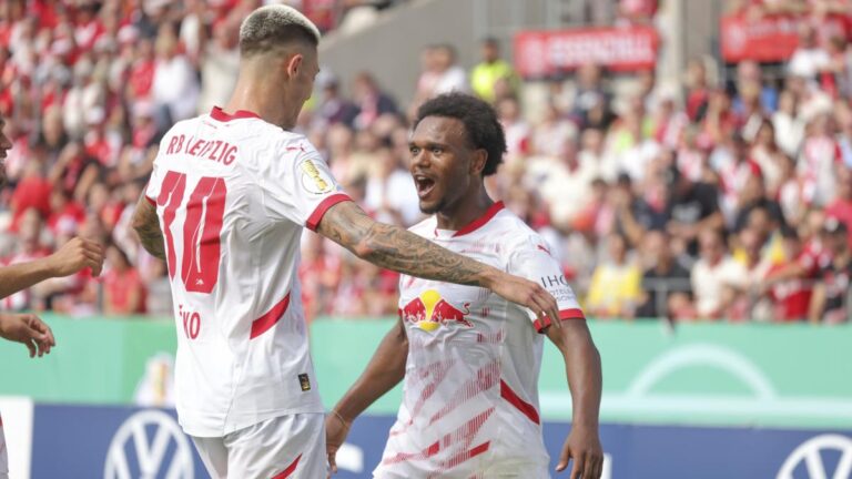 Bundesliga: Leipzig has fun against Augsburg, Stuttgart held by Wolfsburg