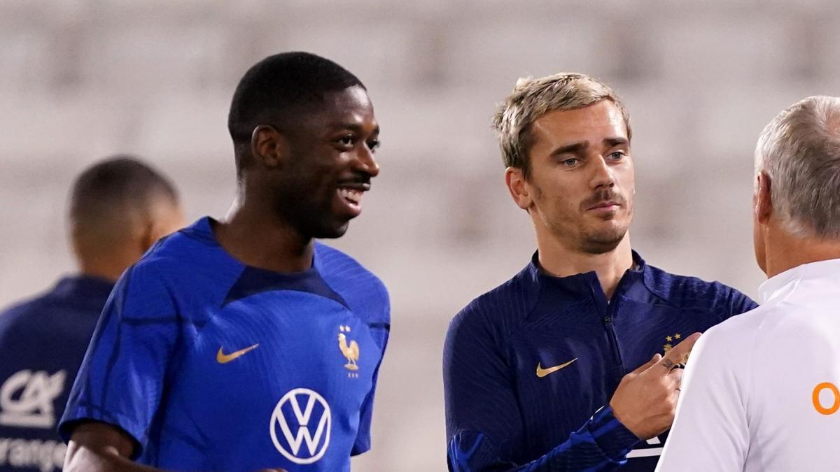 EdF: the beautiful message from Ousmane Dembélé to Antoine Griezmann